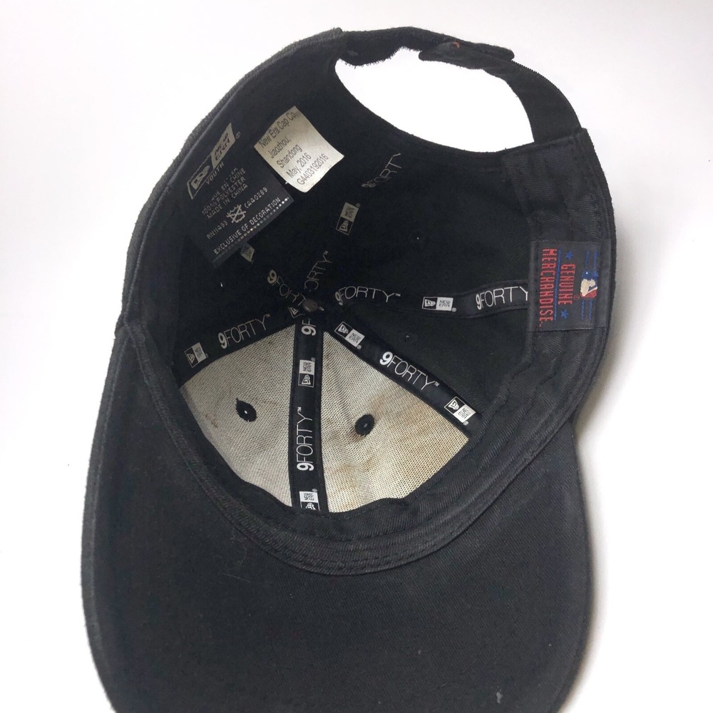 San‎ Francisco Giants Hat Cap Strapback Black New Era MLB Baseball SF Year 2016 - Picture 6 of 8